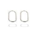 Signature Silver Hoops