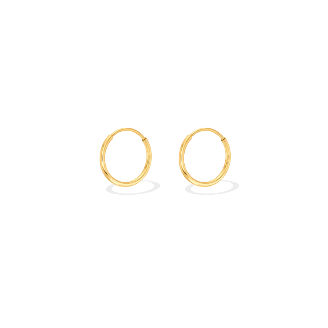 Infinite Gold Hoops
