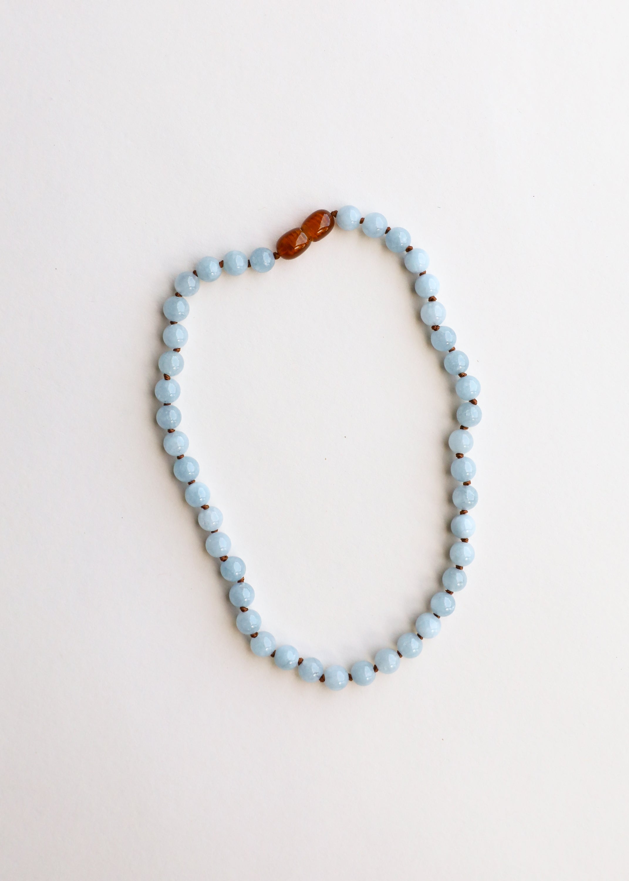 Pure Gemstone + Aquamarine || Necklace