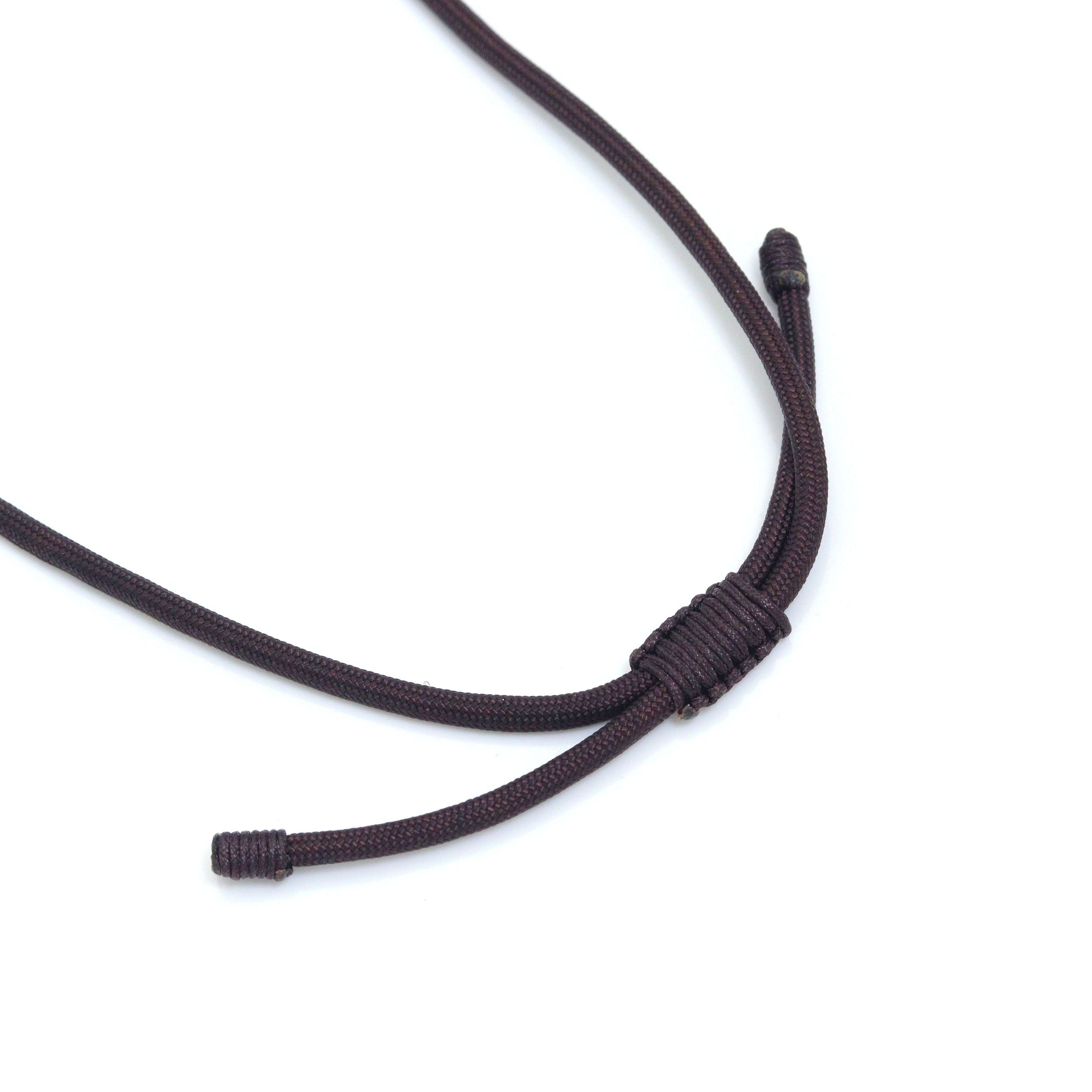 Essential Adjustable Sliding Cord Necklace,  LX972