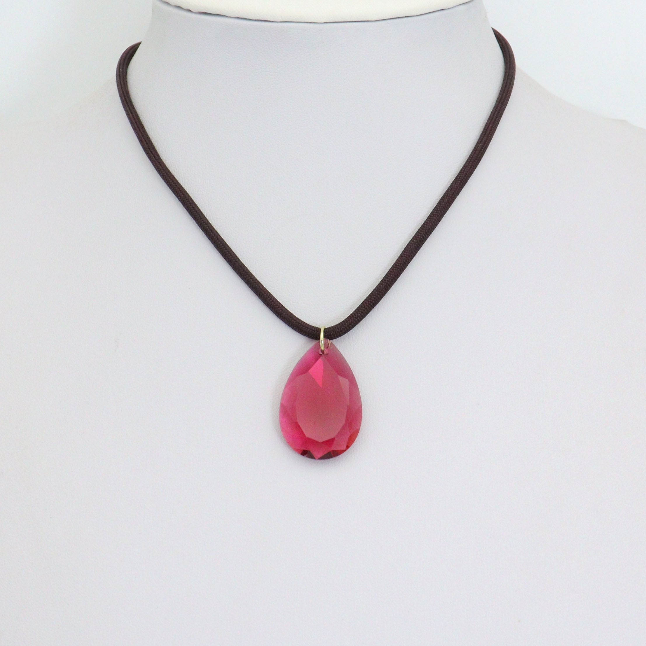 Essential Adjustable Sliding Cord Necklace,  LX972