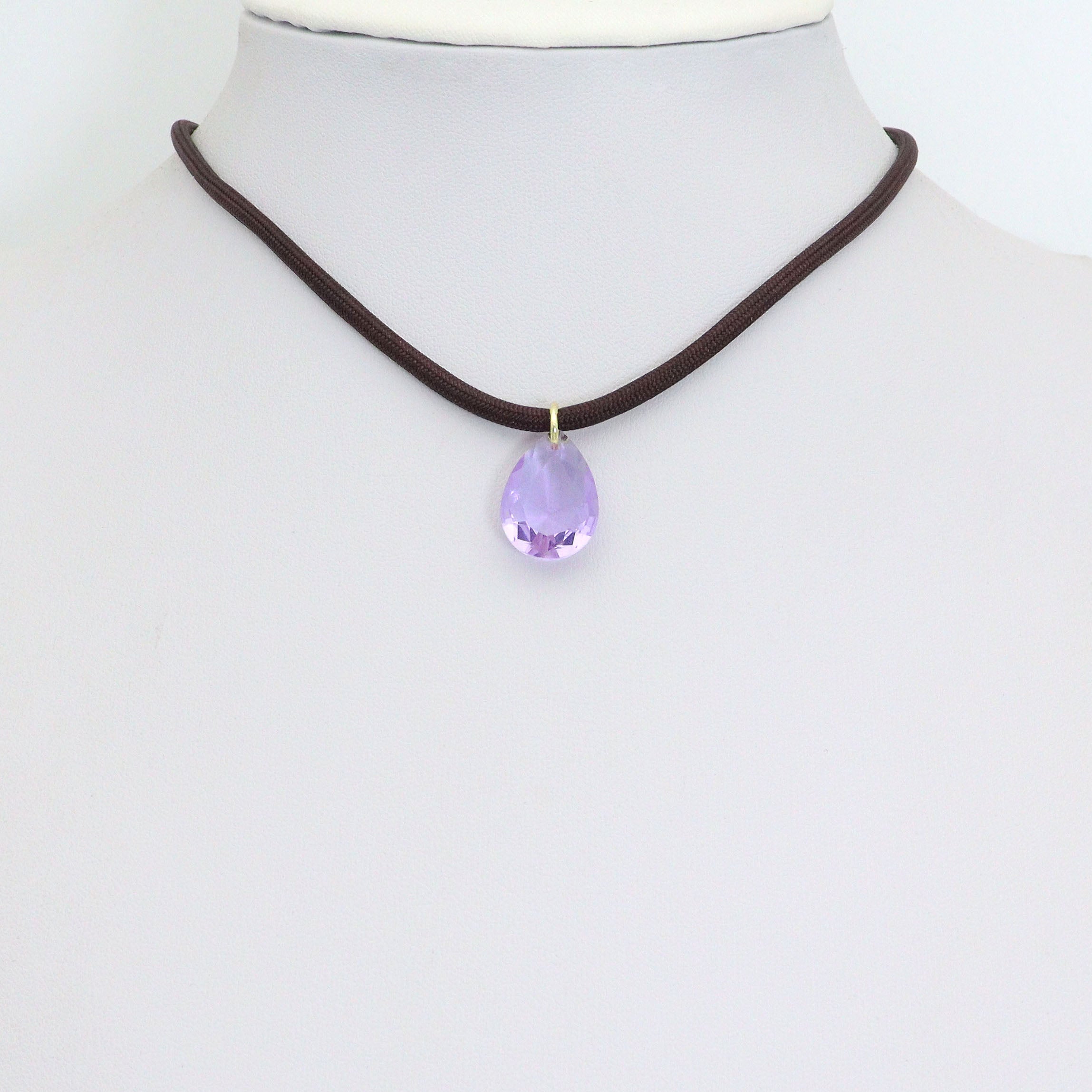 Essential Adjustable Sliding Cord Necklace,  LX972